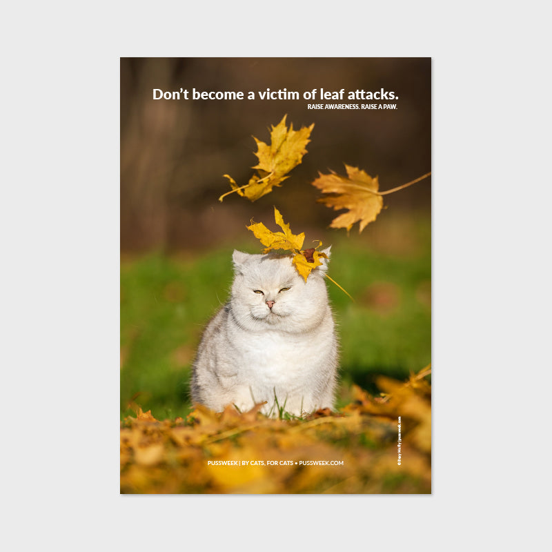 Leaf Attack print