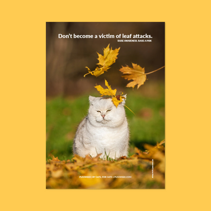 Leaf Attack print